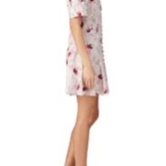 Chelsey and Walker Rent the Runway Floral button front dress pink sz2 $400… - Picture 6 of 9